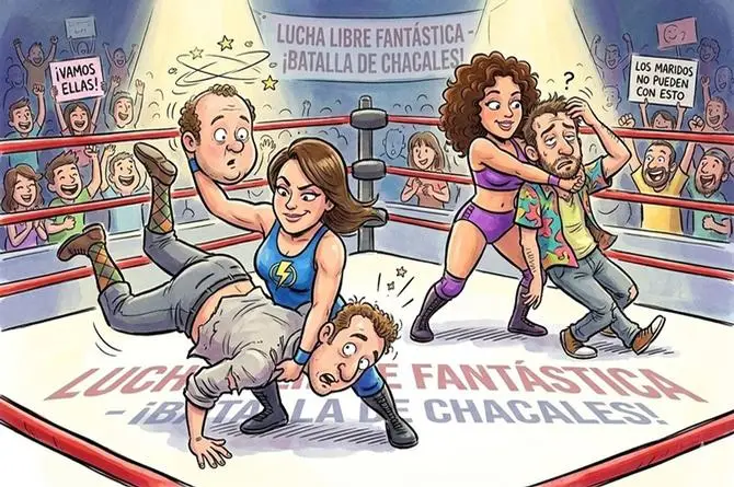 ¡Van contra los chacales calenturientos! Hay más mujeres interesadas en aprender lucha libre 